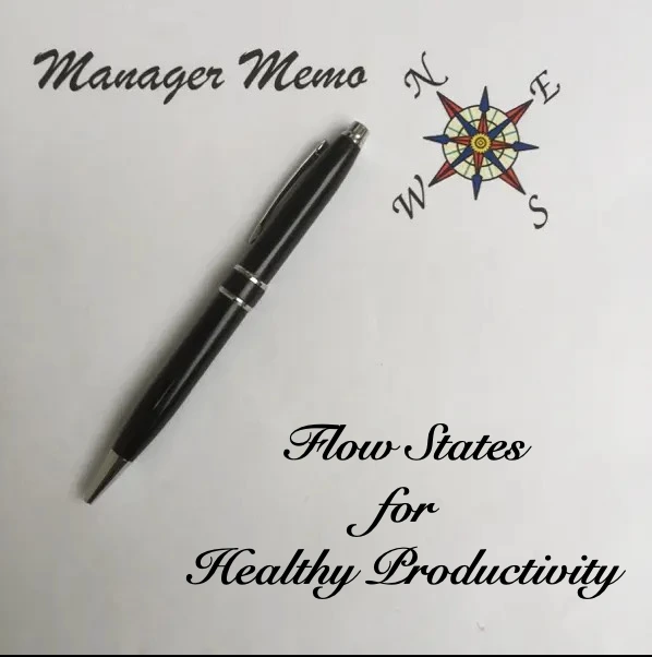 Manager Memo podcast with Steven Puri about Flow States